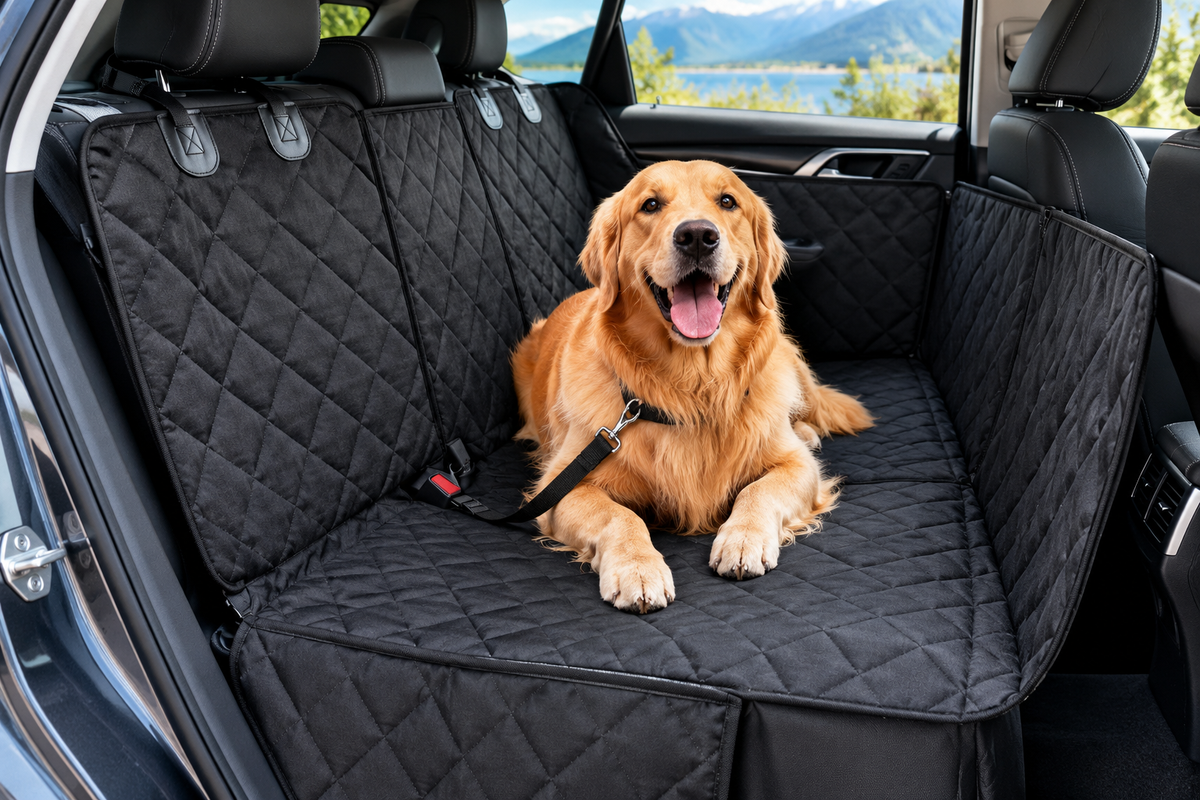 Best Dog Car Seat Covers for Messy and Muddy Dogs